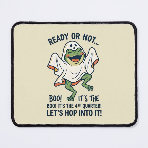 Item preview, Ready or not...Boo! It's the 4th quarter! Let's hop into it! - Q4 designed and sold by ParadoxParadox.