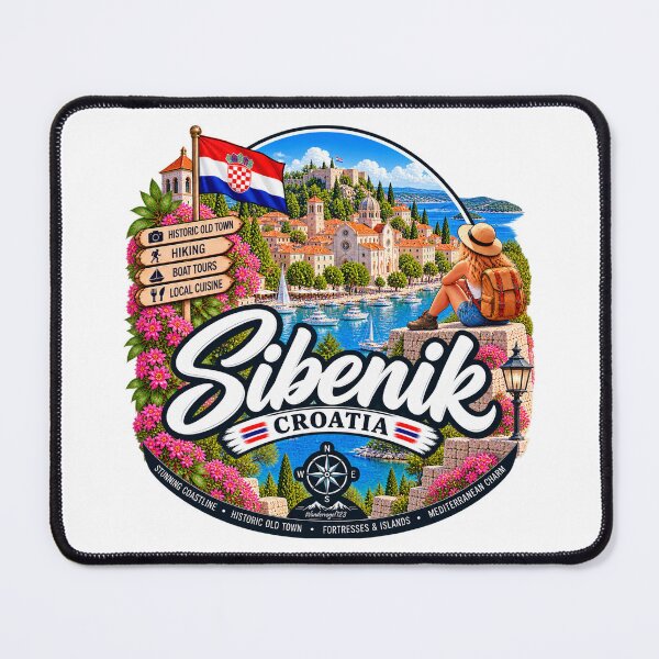 Item preview, Šibenik Croatia – Historic Old Town Adriatic Coast & Hiking Adventures designed and sold by Wandervogel123.