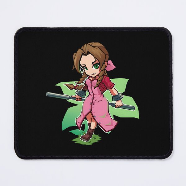 Item preview, Aerith Gainsborough Final Fantasy VII Chibi designed and sold by bretportmarow.