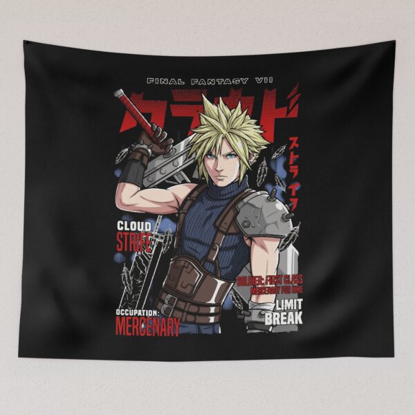 Aperçu de l'œuvre Cloud Strife from Final Fantasy VII -3 créée et vendue par bretportmarow.