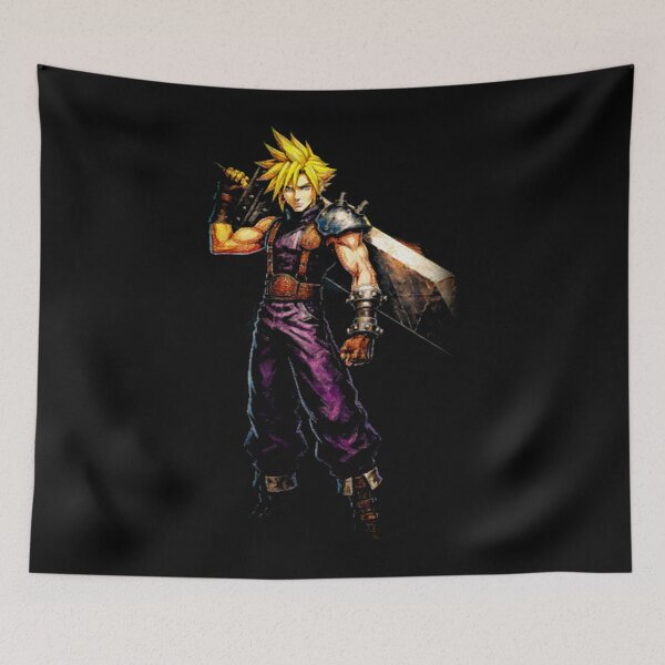 Item preview, Cloud Strife from Final Fantasy VII designed and sold by bretportmarow.