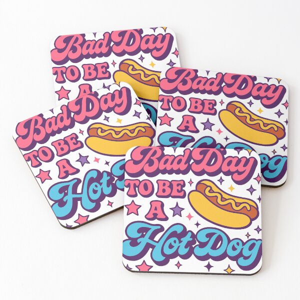 Item preview, Bad Day To Be A Hot Dog Funny BBQ Cookout 4th of July Summer Graphic designed and sold by CHariliha-ka.