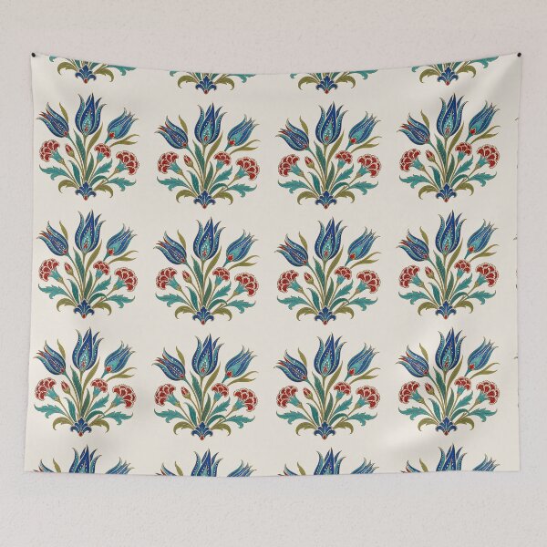 Item preview, Ottoman Tulip Floral Ornamental Art designed and sold by Mama Leenah.