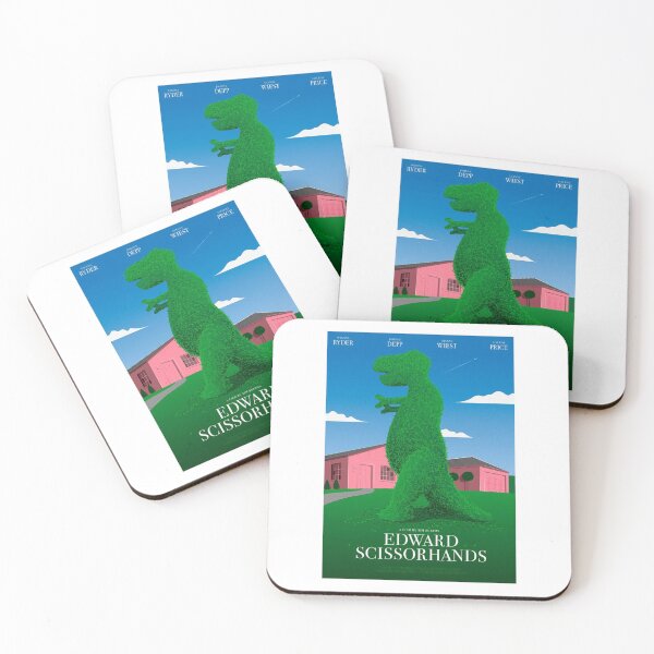 Item preview, Minimalist Topiary Dinosaur Suburban Poster designed and sold by WATEKE.