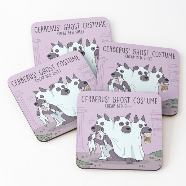 Item preview, Cerberus Ghost Costume Hades Roast Funny Mythology Art designed and sold by codex antique.