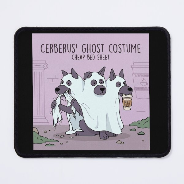Item preview, Cerberus Ghost Costume Hades Roast Funny Mythology Art designed and sold by codex antique.