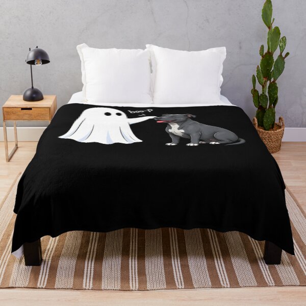 Item preview, Pit Bull Boo P Ghost Nose Boop Halloween Dog Lover designed and sold by Alzasshop.