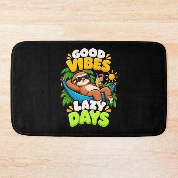 Item preview, Good vibes lazy days designed and sold by Edrien Design.