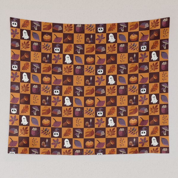 Item preview, Checkers Automn Pattern designed and sold by JCreativeAtelier.
