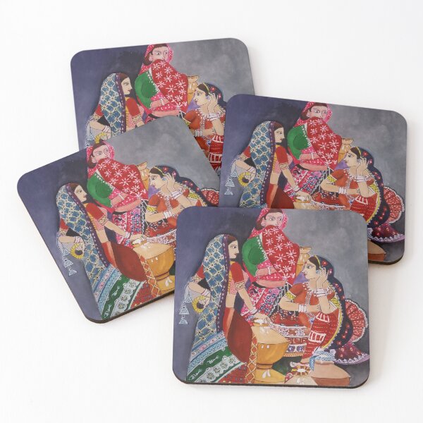 Item preview, The Three Milkmaids designed and sold by The Wayward Hue.