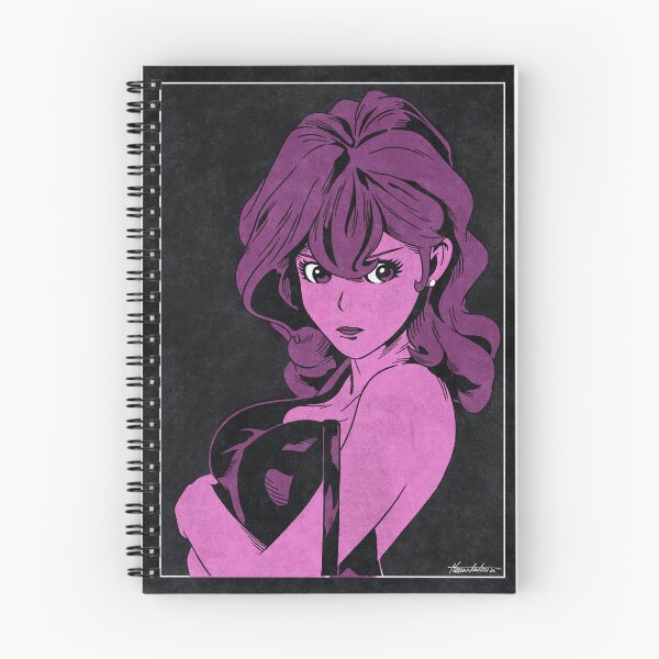 Item preview, FUJIKO MINE - Lupin the 3rd (Bichrome) designed and sold by FamousWeirdosRB.