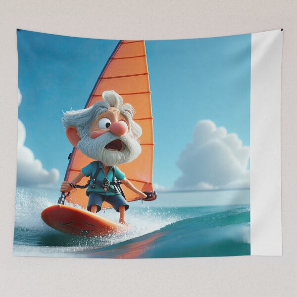 Item preview, Old Fart Wind Surfing designed and sold by Colin Bentham.