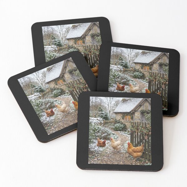 Item preview, Christmas in the Hen yard  designed and sold by Tienda-Vane.