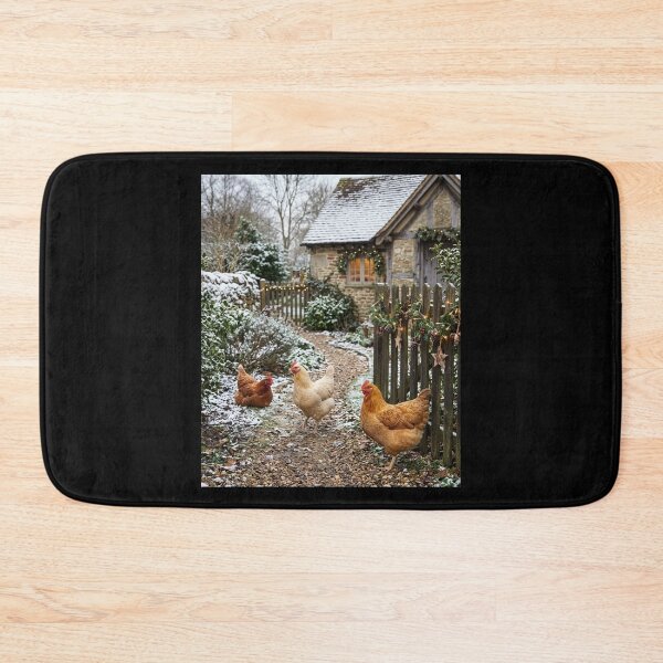 Item preview, Christmas in the Hen yard  designed and sold by Tienda-Vane.