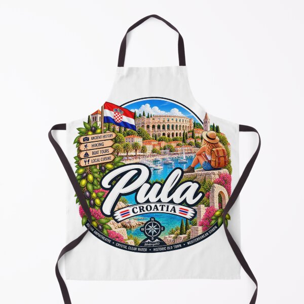 Item preview, Pula Croatia – Roman Amphitheater Adriatic Coast & Hiking Adventures designed and sold by Wandervogel123.