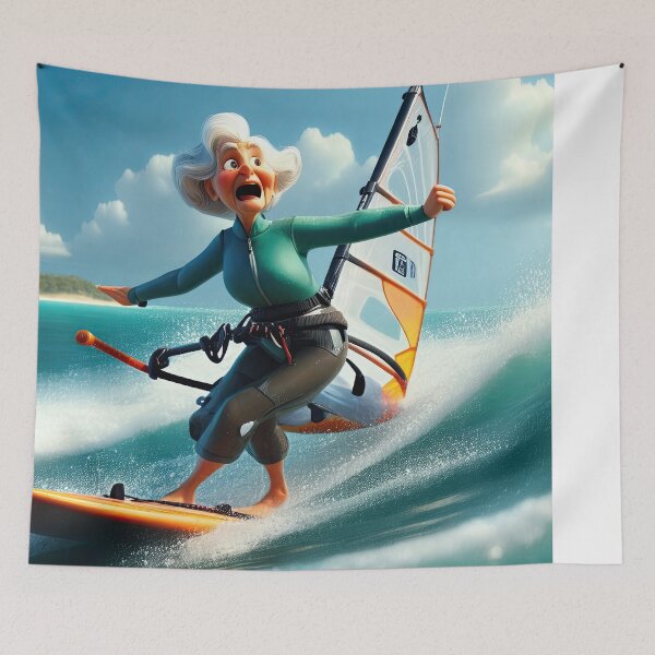 Item preview, Old Fart Wind Surfing designed and sold by Colin Bentham.