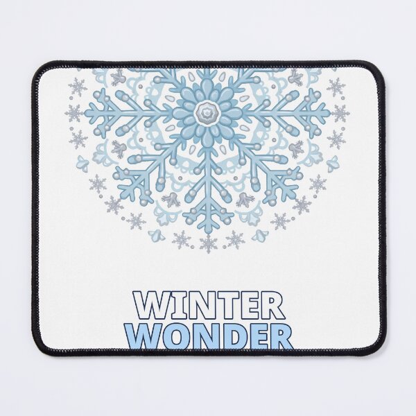 Item preview, Winter Wonder Snowflake Mandala designed and sold by ThreeFlyingAces.