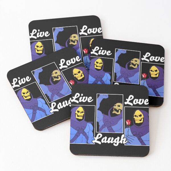 Item preview, Live Laugh Love Skeleton Funny Valentine designed and sold by JarredPouros.