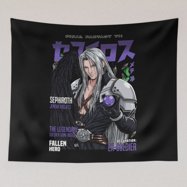 Artikelvorschau, Sephiroth from Final Fantasy VII -3 entworfen und verkauft von bretportmarow.