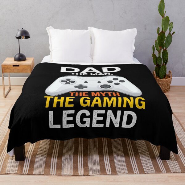 Item preview, Dad The Man The Myth The Gaming Legend Funny Gamer Dad Gift designed and sold by YOUNG DREAM STORE.
