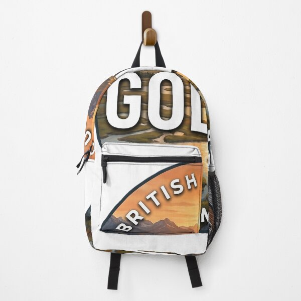 Item preview, Golden British Columbia Canada Columbia Wetlands Round Badge Sticker designed and sold by DetourDgn.
