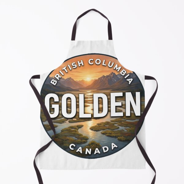 Item preview, Golden British Columbia Canada Columbia Wetlands Round Badge Sticker designed and sold by DetourDgn.