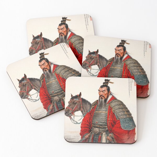 Item preview, Great Khan Warrior - Painterly Nomadic Empire Portrait Art designed and sold by nhk999.