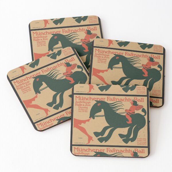 Item preview, Munich Carnival Ball Zoo Exhibition 1909 designed and sold by artofuniverse.