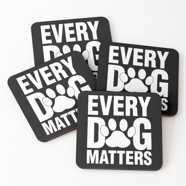 Item preview, Every Dog Matters Paw Print Dog Lover designed and sold by Minem39.