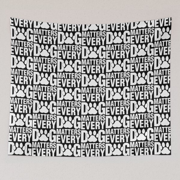 Item preview, Every Dog Matters Paw Print Dog Lover designed and sold by Minem39.