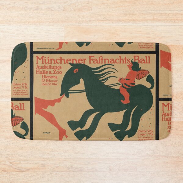 Item preview, Munich Carnival Ball Zoo Exhibition 1909 designed and sold by artofuniverse.
