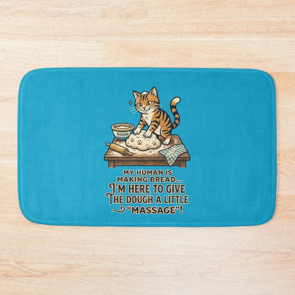Item preview, I'm here to give the dough a little "massage" - Extraordinary cat designed and sold by ParadoxParadox.
