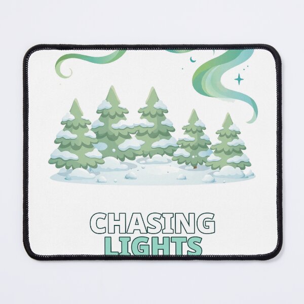Aperçu de l'œuvre Chasing Lights Aurora Winter Night créée et vendue par ThreeFlyingAces.