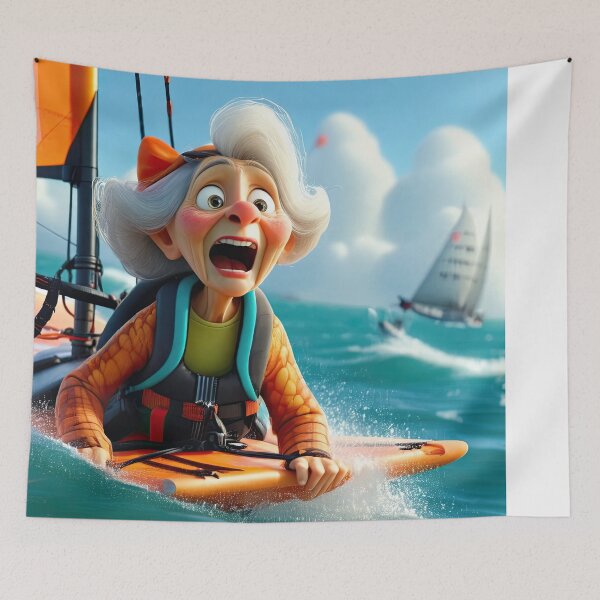 Item preview, Old Fart Wind Surfing designed and sold by Colin Bentham.