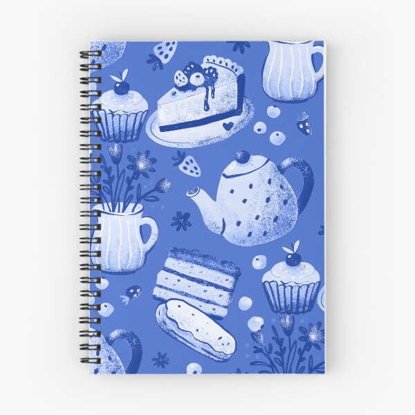 Item preview, Kitchen and sweets blueprint seamless pattern, cover, textile decoration  designed and sold by NatalkaP.