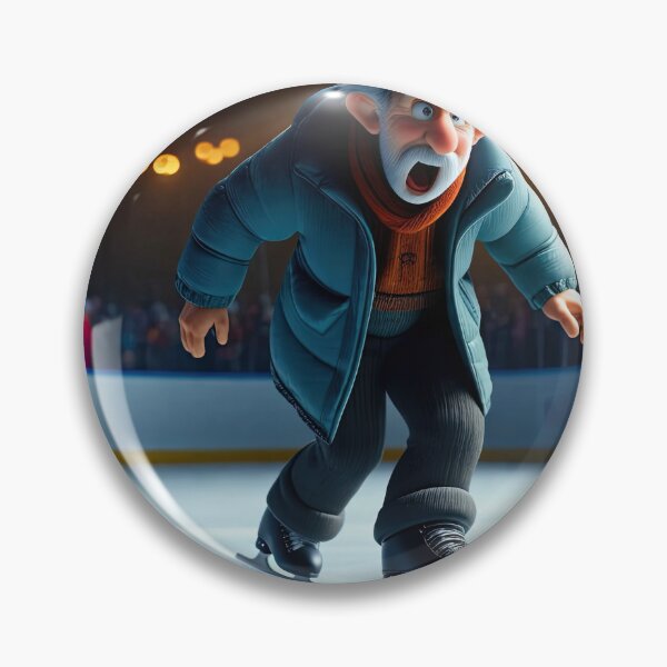 Item preview, Old Fart Ice Skating designed and sold by Colin Bentham.