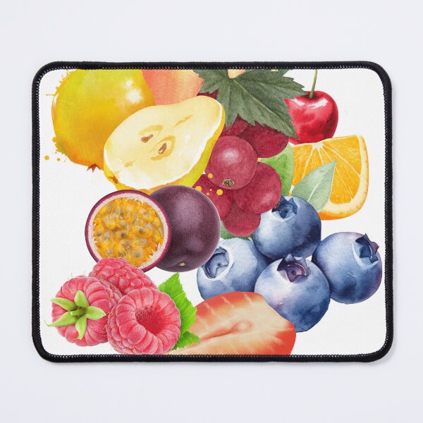 Item preview, Watercolor Fruits – Colorful Fruit and Berry Botanical Illustration designed and sold by SVALANART.