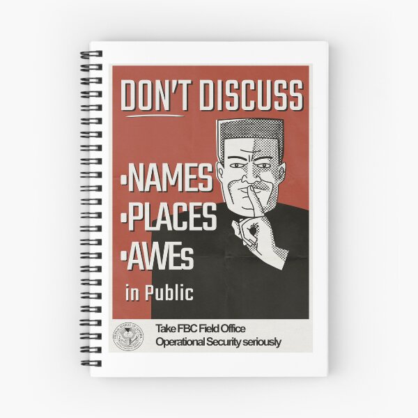 Item preview, Federal Bureau of Control (Control Resonant) warning poster 20 designed and sold by Deepwood.