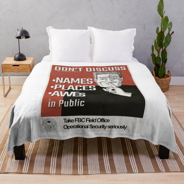 Item preview, Federal Bureau of Control (Control Resonant) warning poster 20 designed and sold by Deepwood.