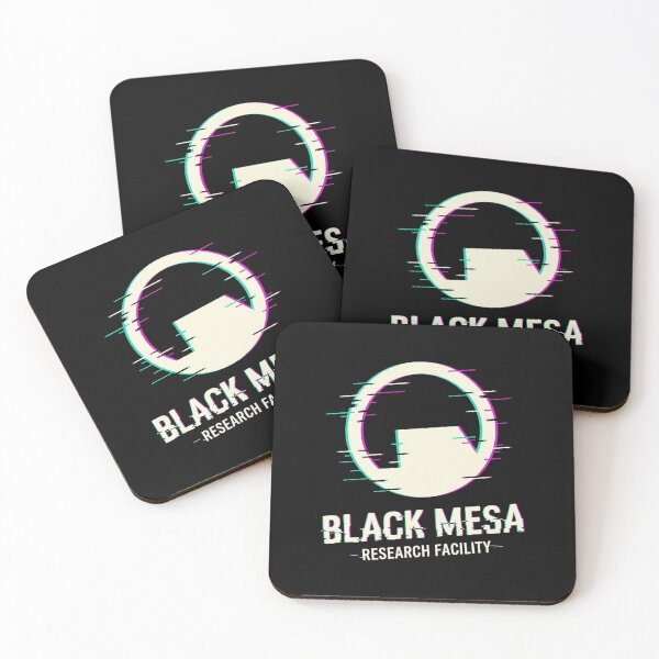 Artikelvorschau, Black Mesa Forschungseinrichtung Retro-Sci-Fi-Glitch-Gaming-Design entworfen und verkauft von YOUNG DREAM STORE.