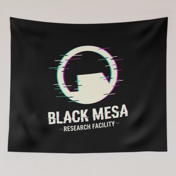 Item preview, Black Mesa Research Facility Retro Sci Fi Glitch Gaming Design designed and sold by YOUNG DREAM STORE.
