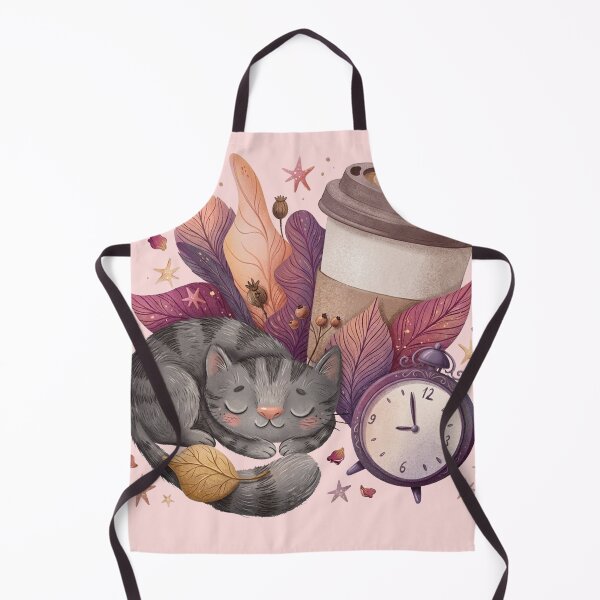 Item preview, Sleepy Cat Coffee Sticker – Bonus Hour Spent Sleeping Autumn Art designed and sold by tee.crush.