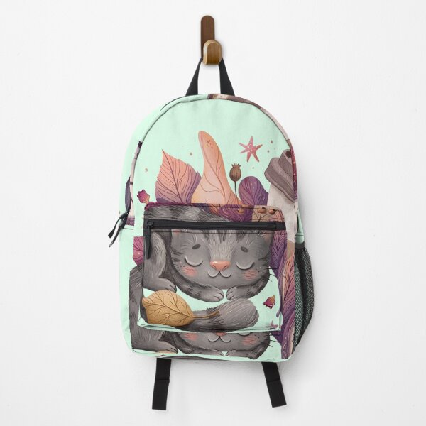 Item preview, Sleepy Cat Coffee Sticker – Bonus Hour Spent Sleeping Autumn Art designed and sold by tee.crush.