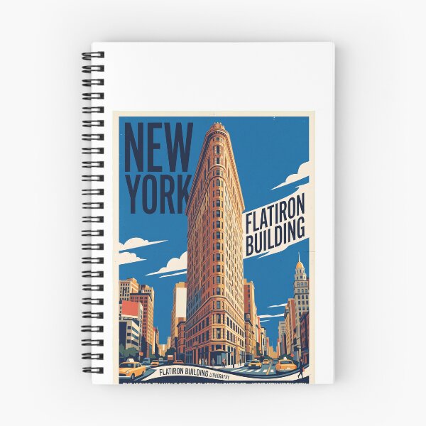 Aperçu de l'œuvre Flatiron Building — The Iconic Triangle of the Flatiron District créée et vendue par Bad-Decisions-Designs.