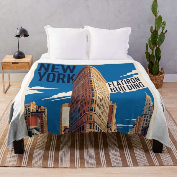 Item preview, Flatiron Building — The Iconic Triangle of the Flatiron District designed and sold by Bad-Decisions-Designs.