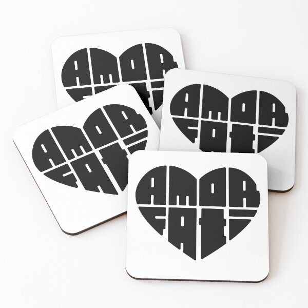 Item preview, Amor Fati Black Heart designed and sold by Psychedelic Stoic.