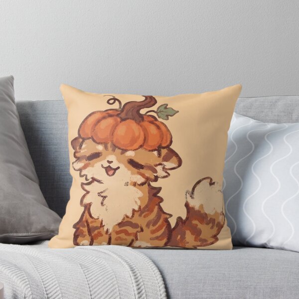 Item preview, Cute Tabby Cat wearing Pumpkin Hat designed and sold by Merli7.