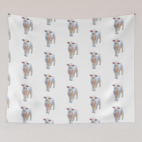 Item preview, Cindy the Sheep – animalz designed and sold by Ashley’sAnimalz.