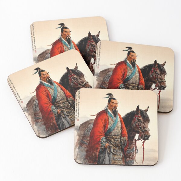 Item preview, Legacy of the Khan - Painterly Historical Warrior Portrait designed and sold by nhk999.