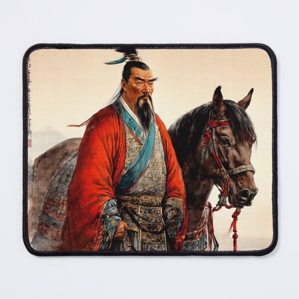 Item preview, Legacy of the Khan - Painterly Historical Warrior Portrait designed and sold by nhk999.
